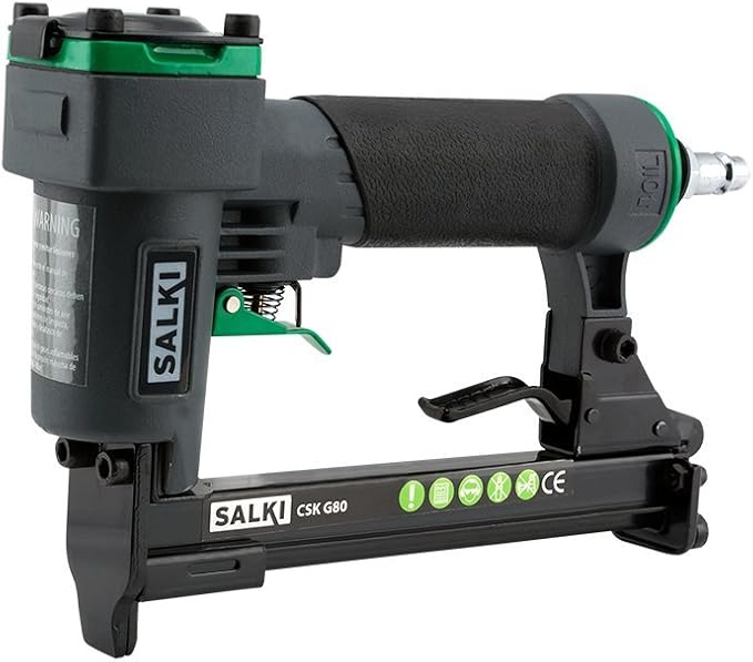 Salki 86900080 Clavadora Neumática para Grapa: Amazon.es: Bricolaje y herramientas