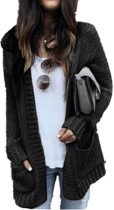 chaqueta de punto negra Big sale - OFF 61%