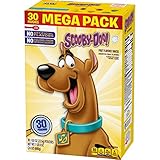 Betty Crocker Fruit Snacks, Scooby-Doo Snacks, 30 Pouches, 0.8 oz Each (Pack of 2)