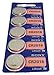 Sony CR2016 3 Volt Lithium Manganese Dioxide Batteries, Genuine Sony Blister Packaging (20 Pieces)