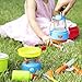 Little Explorers Kids Camping Gear Survival Kit Toy Tools Indoor Outdoor Nature Pretend Play Set (20 Pieces)
