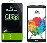 [2-Pack] LG Stylo 2 V (Verizon) Screen Protector, Dmax Armor [Tempered Glass] 0.3mm 9H Hardness, Anti-Scratch, Anti-Fingerprint, Bubble Free, Ultra-clear