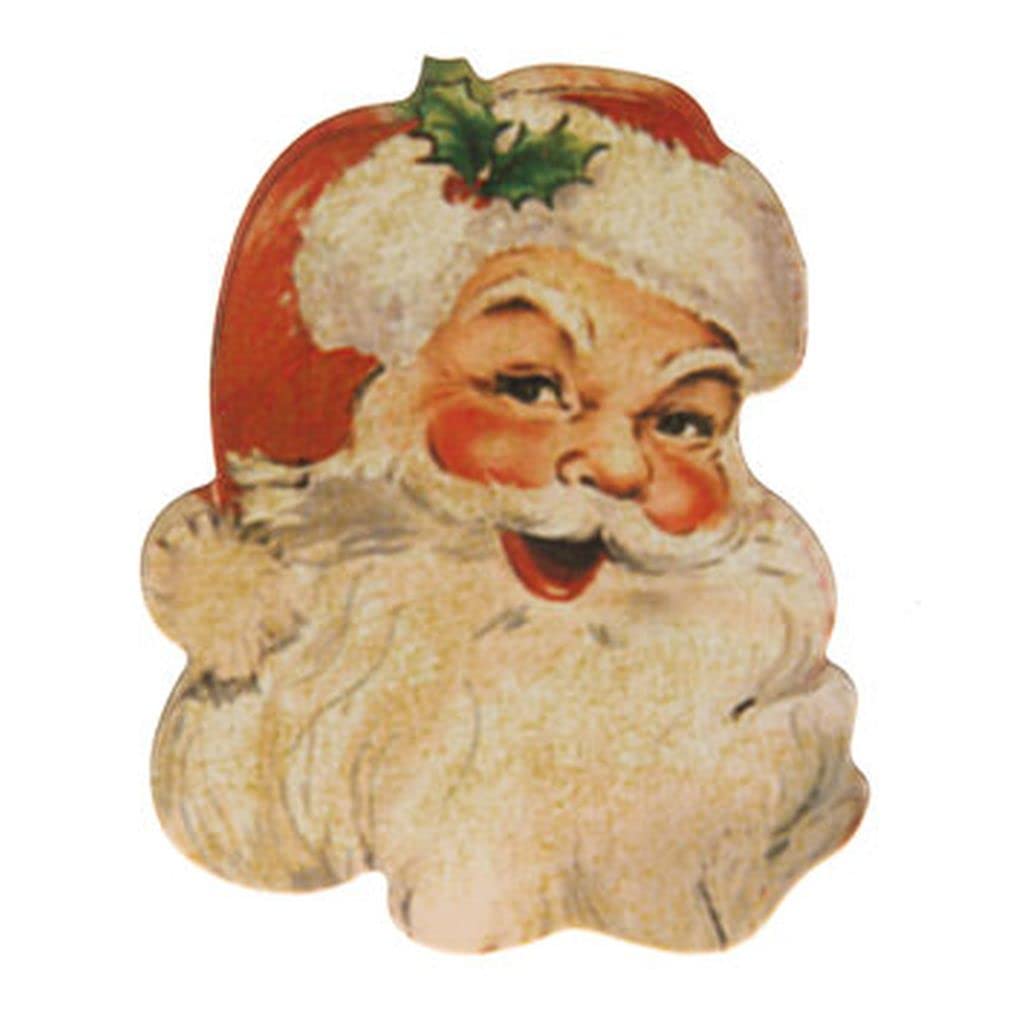 Photo 1 of Christmas Crafts Santa Claus Shape Die Cut Cutouts - 20 Count