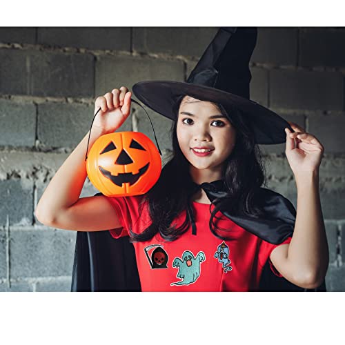 GYGYL 16pcs Halloween Embroidered Patches, Halloween Theme Iron on Patch, DIY Sew Applique Repair Patch, Sew On/Iron On Patch for Jackets, Jeans, Pants,Backpacks, Clothes