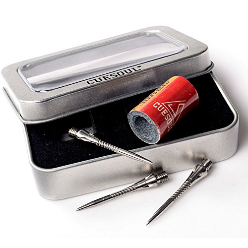 CUESOUL 3 Pcs 2BA Titanium Conversion Steel Tip Points For Darts A1106B