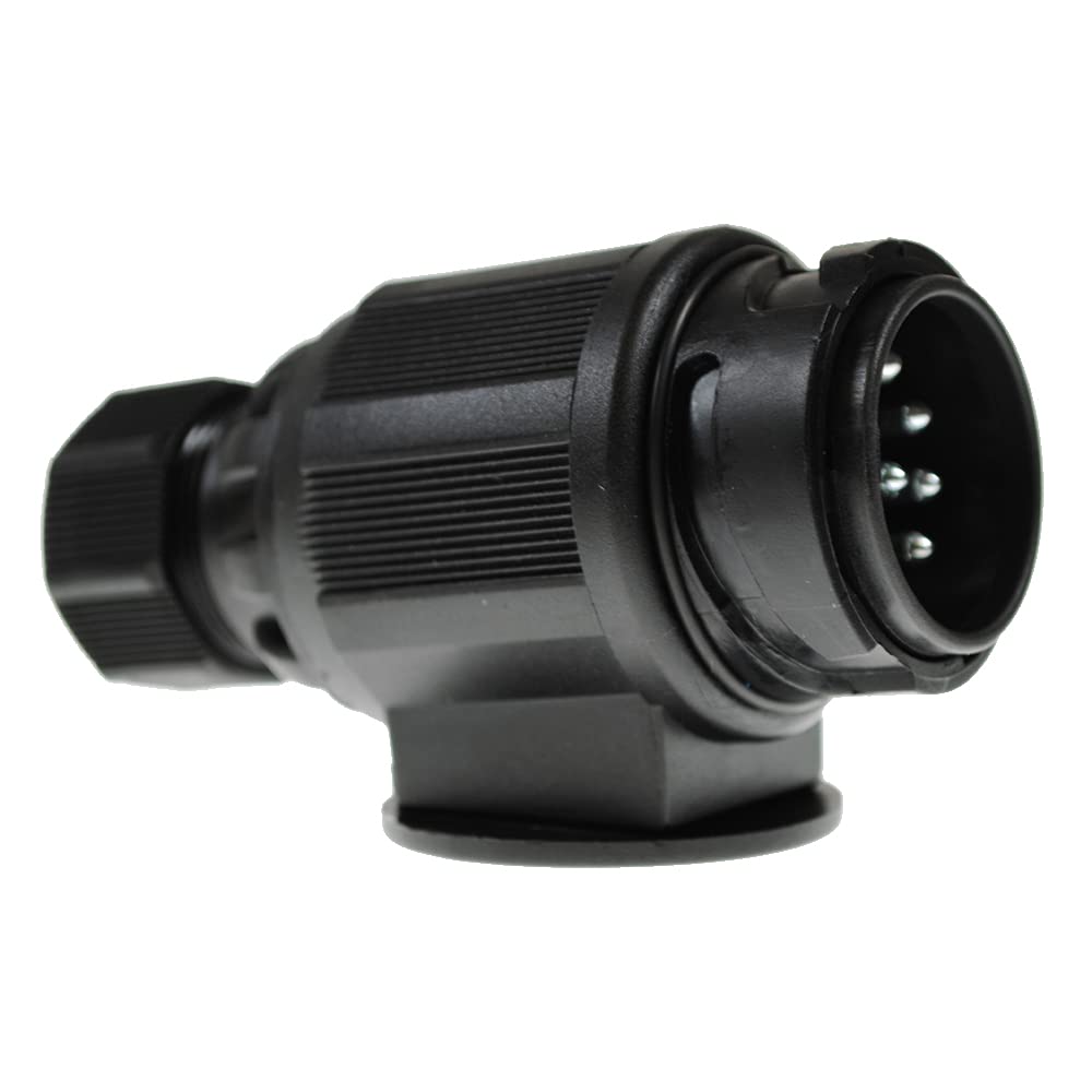 Maypole MP124 DP 13-Pin Plug Cable Entry for Caravan Conversion, 12 V, Set of 2