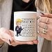 YouNique Designs 20 Year Anniversary Coffee Mug for Her, 11 Ounces, Trump Mug, 20th Wedding Anniversary Cup For Wife