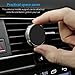 Car Mount, NOVOLAND Universal Magnetic Cell Phone Air Vent Mount Holder for Car, Strong Magnet 360 Rotation, Fits Apple and Android Smartphone iPhone Samsung Nexus and HTC, Silver