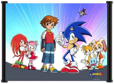 Amazon Com Sonic X Anime Fabric Wall Scroll Poster 21 X 16 Amazon Com Sonic X Anime Fabric Wall Scroll Poster 21 X 16