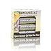 Beessential All Natural Lip Balm, Lemon Lavender, 4 Pack | For Dry and Chapped Lips, Great For Men, Women, and Children, Moisturizing Beeswax, Coconut, Shea and Cupuacu Butter
