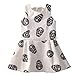 Mingao Little Girls' Skull Print Sleeveless Sundress 1-2 Years