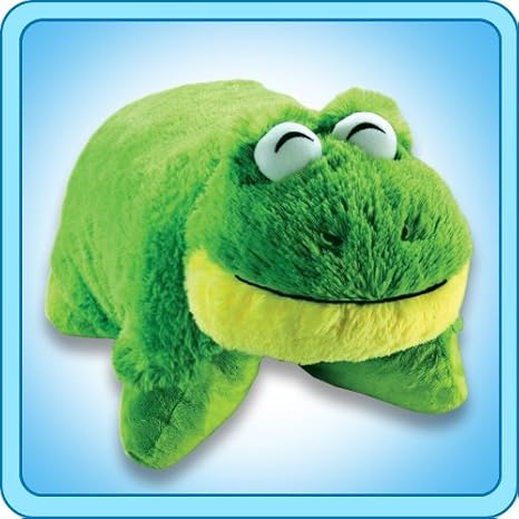 Amazon Com My Pillow Pet Friendly Frog Large Green Toys Games