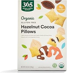 365 by Whole Foods Market, Organic Hazelnut Cocoa Pillows, Gluten-Free, 10.6 Ounce