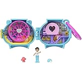Polly Pocket Collectible Hedgehog Pet Compact Playset for Girls Ages 4 and Up