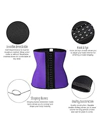 Premium Waist Trimmer Shapewear Corset - Breathable Waist Cincher Corset Instant Slimming and Contour