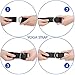 Yes4All Yoga Blocks and Strap Set – Yoga Foam Block 9x6x4 inch (Set of 2) and Yoga Strap with D-Ring – Yoga Blocks and Yoga Stretching Strap (Black)