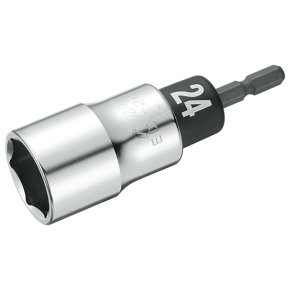 トップ工業 (TOP) 電動ドリル用 αアルファソケット 対辺24mm 18V 6角 軸強化タイプ EDX-24 サイズ色分け アルファシリーズ 燕三条 日本製商品画像