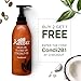 Organic Tea Tree Oil Conditioner : #1 with Tea Tree Oil, Argan Oil and Coconut Oil 3-in-1 Formula by Keeva - 100% Natural Ingredients - Perfect for Moisturizing Damaged, Dry, Curly, Color Treated Hair