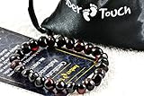 Baltic Amber Bracelet for Adults Made on Elastic Band – Carpal Tunnel, Arthritis, Headache, Migraine Pain Relief - 7.5 Inches