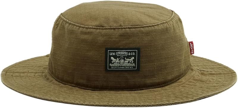 Damen - Gorro de Verano con cordón, Color Verde Oliva, Talla M