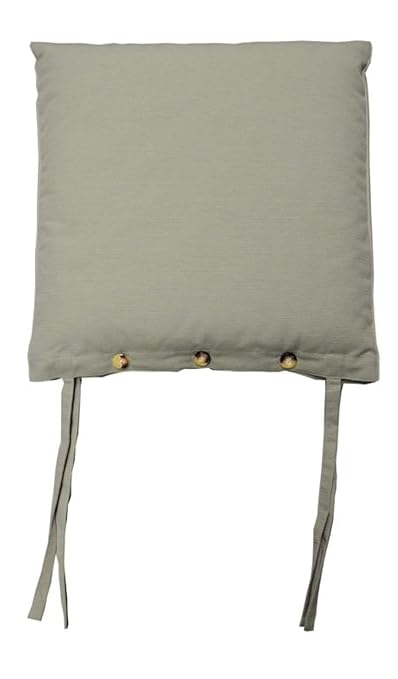 Stuhlkissen Sitzkissen Sitzpolster ISABELLA 1 | 45 x 45 cm | Taupe | Baumwolle | Polyester