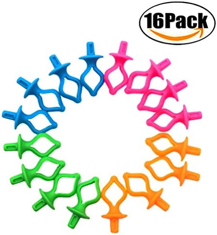 FBAPluto 16 pieces Bobbin Thread Holder - Storage your Bobbins on Top of Thread Spools - Bobbins Organizer and Saver From Dream Stitch Great for embroidery, quilting and sewing thread