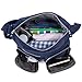 Oakarbo Crossbody Bag Nylon Multi-Pocket Travel Shoulder Bag (1204 Navy blue, Large)