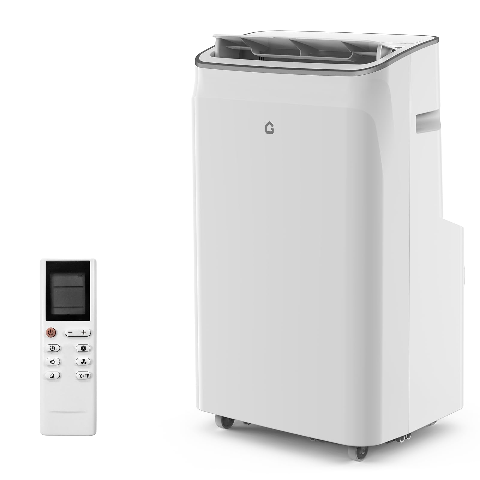 Photo 1 of ***(PARTS ONLY -FRONT FRAME BROKEN- SELLING AS PARTS ONLY)*** 
Versatile 12000 BTU Portable Air Conditioners with Remote, Quiet AC Unit for Rooms up to 550 Sq.Ft., 3-IN-1 Standing Air Conditioner with Fan & Dehumidifier, 3 Speed, Timer, Auto Swing, White 