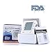 Fam-health Portable Wrist Blood Pressure Monitor FDA Approved with Large Display, Adjustable Wrist Cuff,IHB Indicator and 90 Memory Recall (White)