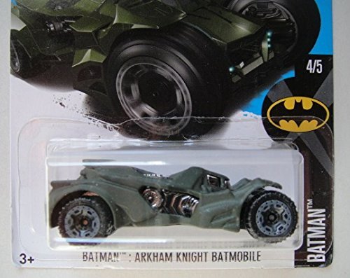 Hot Wheels 2017 Batman Batman: Arkham Knight Batmobile 88/365, Dark Green