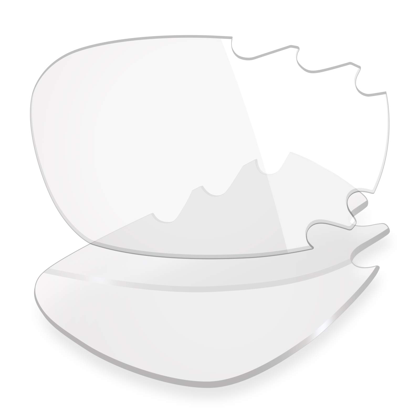 Mryok UV400 Replacement Lenses for Oakley Jawbone Vented - HD Clear — image 1