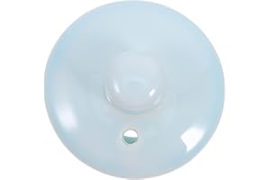 SEWACC Ceramic Teapot Lid Replacement Jade Blue Cover Pot Lid Knob for Travel Tea Set and Coffee Pot