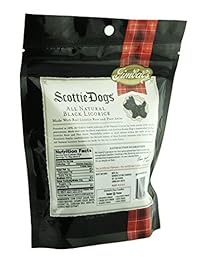 Gimbal de Natural de perros, color negro Regaliz – Real Regaliz raíz y Pure Anís – 7 onza Resealable Bolsa