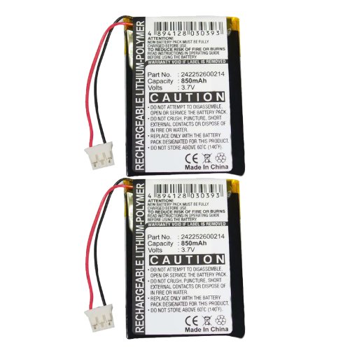 2pc Exell Remote Li-Po Battery Fits Philips Prestigo SRT9320 FAST USA SHIP