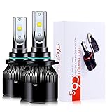 9006 LED Headlight Bulb - LED Headlamp 9006/HB4 All-in-one Conversion Kit, 6400 Lumens Extremely Bright, 6500K Cool White by Ravmix, 2-Year Warranty