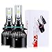 9006 LED Headlight Bulb - LED Headlamp 9006/HB4 All-in-one Conversion Kit, 6400 Lumens Extremely Bright, 6500K Cool White by Ravmix, 2-Year Warranty
