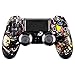 eXtremeRate® Custom Design Unique Scary Party Glossy Replacement Shell Front Faceplate Housing Cover for PlayStation 4 PS4 Controller Generation 1 and Generation 2