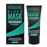 Blackhead Remover Mask, Black Mask, Peel Off Mask, Charcoal Mask, Blackhead Peel Off Mask 50g (1.67 Oz) By Krasr