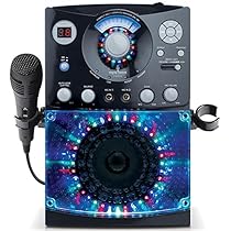 (OLD MODEL) Singing Machine SML-385 Top Loading CDG Karaoke System With Sound and Disco Light Show (Black)
