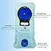 WACOOL 2L 2Liter 70oz PEVA Running Cycling Hiking BPA Free Hydration Pack Bladder, Leak-Proof Water Reservoir