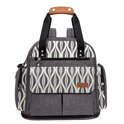 grey nappy changing bag