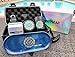 Mandala Locking Stash Box Combo - Smell Proof Case with Lock Grinder Stash Jar and Rolling Tray - Ultimate Stash Combo! Odor proof Discrete Stash Container with Accessories (Mandala)
