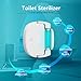 forpow uv toilet sterilizer, uv clean, air deodorizer, germs&bacteria and allergy killer,rechargeable auto shut OFF, top rated sterilization air cleaner,healthy home guardian-New improved version