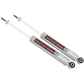 Rough Country N3 Front Shocks for Chevy Silverado &amp; GMC Sierra 2500 HD/3500 HD (2001-2010) - Fits 0&ndash;4" Lifted Suspension, Nitrogen Charged Shock Absorbers, Pair