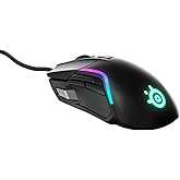 SteelSeries Rival 5 - Gaming Mouse - TrueMove Air Optical Sensor with 18CPI - 9 Programmable Buttons - Feather-Light 85 g, Bl