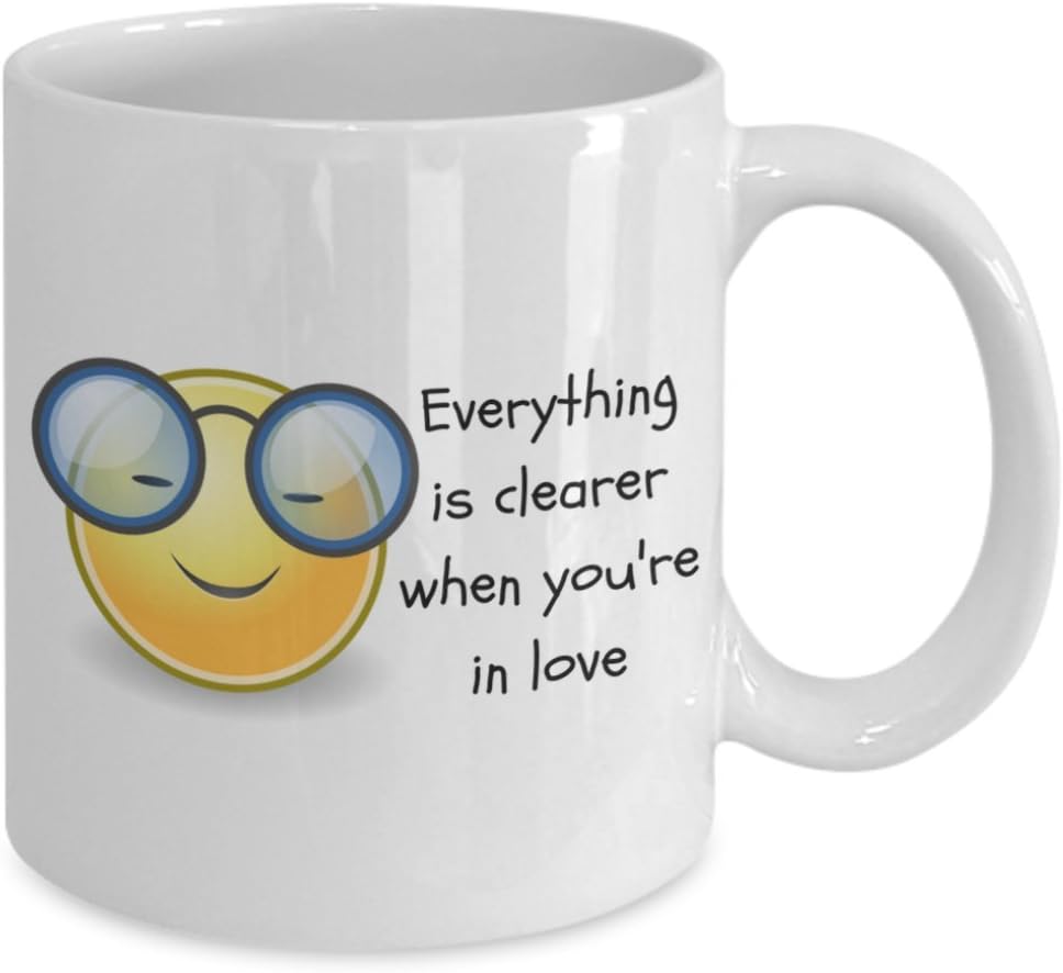 Amazon 面白い顔文字のスライスを I D Like You Valentineコーヒーマグ Rennbrook Amazon グラス タンブラー