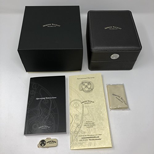 Armand Nicolet Men's Diver Automatic Watch Blue with Rubber Bracelet A480AGU-BU-GG4710U