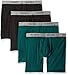 Hanes Men's 4-Pack Ultimate Stretch Long Leg Boxer Brief - Colors May Vary