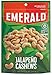 Emerald Jalapeño Cashews Stand Up Resealable Bag, 5 Ounce (Pack of 6)