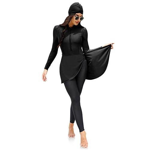Burkini Swimsuits for Women Islamic Muslim Full Coverage Swimsuits
